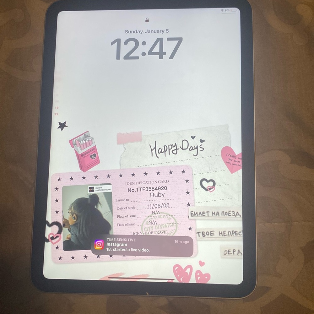Silver iPad 10th generation